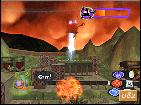 Po pokonaniu bossa wystarczy tylko, że wdrapiesz się na antenę - Lungfishopolis | Solucja | Psychonauts - Psychonauts - poradnik do gry