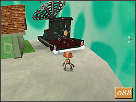 Dzięki temu niesamowitemu przebraniu będziesz mógł przekroczyć granicę - The Milkman Conspiracy (1) | Solucja | Psychonauts - Psychonauts - poradnik do gry