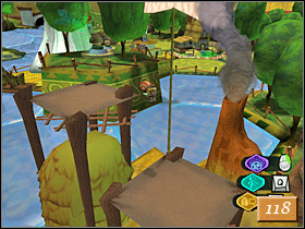 Przeskocz po trampolinach i przygotuj umiejętność lewitacji - Waterloo World | Solucja | Psychonauts - Psychonauts - poradnik do gry