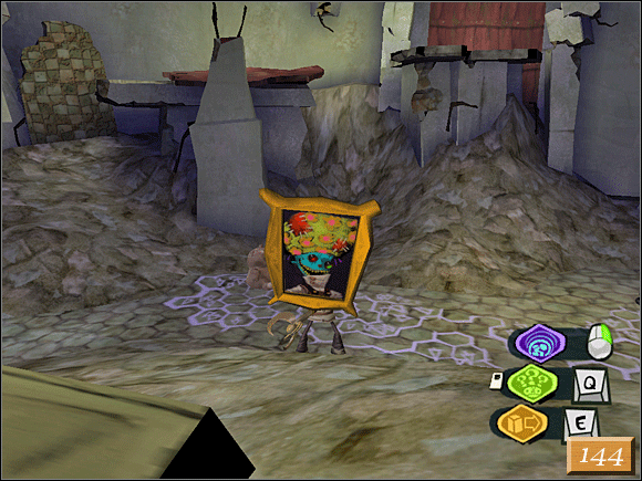 Ten poziom wymaga od Ciebie przede wszystkim wykazania się niezłą zręcznością - Thorney Towers (1) | Solucja | Psychonauts - Psychonauts - poradnik do gry