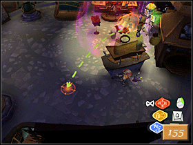 Po filmiku przejdź pod pole siłowe osłaniające Loboto - Thorney Towers (2) | Solucja | Psychonauts - Psychonauts - poradnik do gry