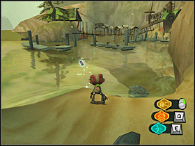 3. Na jednym końcu plaży. - Boathouse and Beach (1) | Lokalizacje przedmiotów | Psychonauts - Psychonauts - poradnik do gry