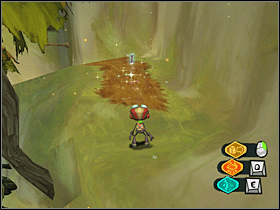 4. Na ścieżce. Musisz wskoczyć nieco wyżej, by złapać tą kartę. Ścieżki szukaj wracając od miejsca, w którym znalazłeś poprzednią kartę (po prawej stronie). - Boathouse and Beach (1) | Lokalizacje przedmiotów | Psychonauts - Psychonauts - poradnik do gry