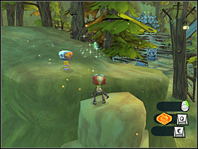 9. Wejdź po kamieniach na pagórek obok małego, zniszczonego domku. Tam czeka Cię karta. - GPC and Wilderness (1) | Lokalizacje przedmiotów | Psychonauts - Psychonauts - poradnik do gry