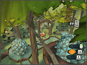 14. Taktyka taka sama jak przy poprzedniej karcie, tyle, że na innym drzewie. - GPC and Wilderness (1) | Lokalizacje przedmiotów | Psychonauts - Psychonauts - poradnik do gry