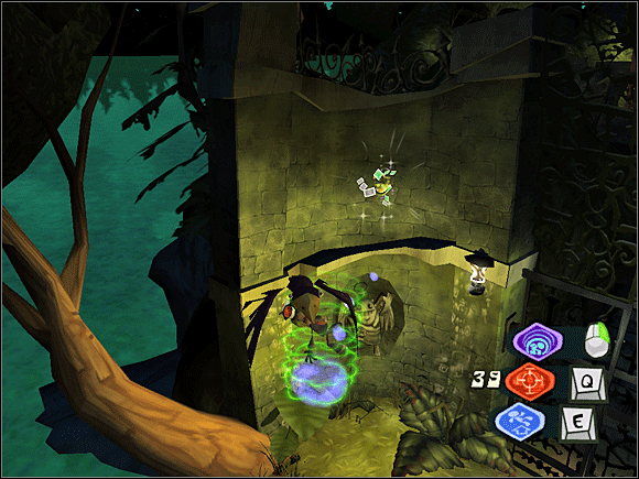 Scavenger Hunt (1) - Grounds (Thorney Towers) | Lokalizacje przedmiotów | Psychonauts - Psychonauts - poradnik do gry