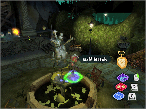 Brains (3) - Grounds (Thorney Towers) | Lokalizacje przedmiotów | Psychonauts - Psychonauts - poradnik do gry