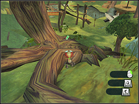 3. Między korzeniami wielkiego drzewa. - Kids Cabins | Lokalizacje przedmiotów | Psychonauts - Psychonauts - poradnik do gry