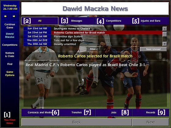 1 - Organizer | Gra | Championship Manager 2000/2001 - Championship Manager 2000/2001 - poradnik do gry