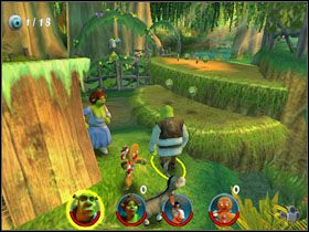 1 - [Solucja] Etap 1 - Bagno Shreka cz.1 | Shrek 2 Team Action - Shrek 2: Team Action - poradnik do gry