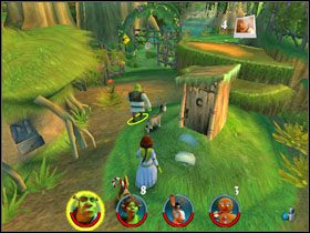4 - [Solucja] Etap 1 - Bagno Shreka cz.3 | Shrek 2 Team Action - Shrek 2: Team Action - poradnik do gry