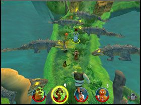 1 - [Solucja] Etap 1 - Bagno Shreka cz.4 | Shrek 2 Team Action - Shrek 2: Team Action - poradnik do gry