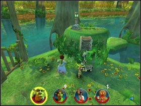 5 - [Solucja] Etap 1 - Bagno Shreka cz.4 | Shrek 2 Team Action - Shrek 2: Team Action - poradnik do gry