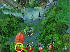1 - [Solucja] Etap 2 - Straszny Las cz.2 | Shrek 2 Team Action - Shrek 2: Team Action - poradnik do gry
