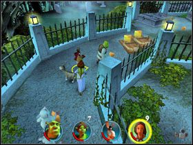 4 - [Solucja] Etap 2 - Straszny Las cz.3 | Shrek 2 Team Action - Shrek 2: Team Action - poradnik do gry