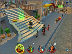 1 - [Solucja] Etap 3 - Zasiedmiogród cz.2 | Shrek 2 Team Action - Shrek 2: Team Action - poradnik do gry