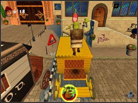 4 - [Solucja] Etap 3 - Zasiedmiogród cz.2 | Shrek 2 Team Action - Shrek 2: Team Action - poradnik do gry