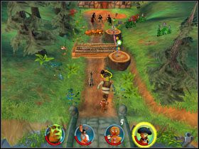 Teraz, gdy wszyscy są bezbronni, załatwiamy ich - [Solucja] Etap 5 - Na ścieżce cz.2 | Shrek 2 Team Action - Shrek 2: Team Action - poradnik do gry