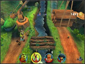 3 - [Solucja] Etap 5 - Na ścieżce cz.4 | Shrek 2 Team Action - Shrek 2: Team Action - poradnik do gry