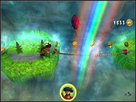 Po każdym trafieniu troll zacznie nas gonić - [Solucja] Etap 5 - Na ścieżce cz.5 | Shrek 2 Team Action - Shrek 2: Team Action - poradnik do gry