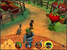 1 - [Solucja] Etap 6 - Farma Jacka i Jilla cz.2 | Shrek 2 Team Action - Shrek 2: Team Action - poradnik do gry