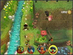 4 - [Solucja] Etap 6 - Farma Jacka i Jilla cz.3 | Shrek 2 Team Action - Shrek 2: Team Action - poradnik do gry