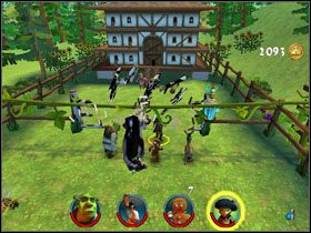 1 - [Solucja] Etap 6 - Farma Jacka i Jilla cz.5 | Shrek 2 Team Action - Shrek 2: Team Action - poradnik do gry