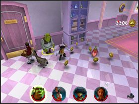 3 - [Solucja] Etap 7 - Wróżka Chrzestna cz.1 | Shrek 2 Team Action - Shrek 2: Team Action - poradnik do gry