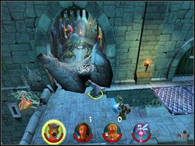 Z celi obok uwalniamy więźnia [5/8] - [Solucja] Etap 8 - Ucieczka z więzienia cz.3 | Shrek 2 Team Action - Shrek 2: Team Action - poradnik do gry