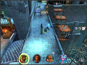 3 - [Solucja] Etap 8 - Ucieczka z więzienia cz.4 | Shrek 2 Team Action - Shrek 2: Team Action - poradnik do gry