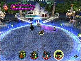 Na placu boju pojawia się Książę Czarujący - [Solucja] Ostateczny pojedynek | Shrek 2 Team Action - Shrek 2: Team Action - poradnik do gry