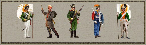 Na koniec została Rosja, trochę odbiegająca od reszty stawki swoją armią - Rosja | Nacje | Kozacy II Wojny Napoleońskie - Kozacy II: Wojny Napoleońskie - poradnik do gry