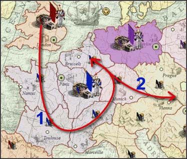 Wielka Brytania - Taktyka na mapie | Bitwa o Europę | Kozacy II Wojny Napoleońskie - Kozacy II: Wojny Napoleońskie - poradnik do gry