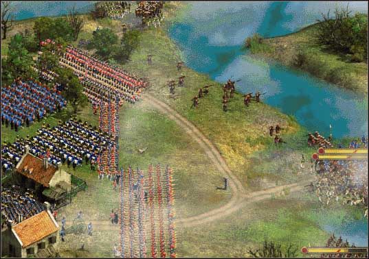 Rosyjskie wojska złapane na wąskich przejściach - Walki w Europie | Bitwa o Europę | Kozacy II Wojny Napoleońskie - Kozacy II: Wojny Napoleońskie - poradnik do gry