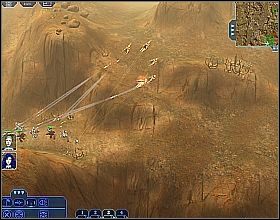 Zbierz całą ekipę i wyrusz nimi na północ [3] , gdzie natkniecie się na mały siły wroga - [LC 3] Mars | Earth 2160 - Earth 2160 - poradnik do gry