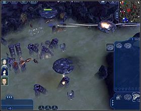 Po niedługim czasie zostaniesz zaatakowany przez spore siły przeciwnika, uporaj się z nimi i postaw kilka ciężkich pojazdów bojowych oraz rozpocznij produkcję 2-3 Ultimate Ripperów - [LC 7] Pod osłoną komety | Earth 2160 - Earth 2160 - poradnik do gry