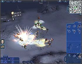 Od razu po rozpoczęciu misji wyślij swojego bohatera oraz Drona na otwartą przestrzeń z prawej [2] , po czym rozpocznij rozbudowę bazy - [UCS 2] Portal | Earth 2160 - Earth 2160 - poradnik do gry