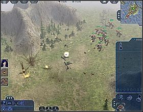 Na południe od wrogiej bazy [4] natkniesz się na trzy krążowniki w tym jeden naprawdę niebezpieczny - [UCS 6] Eden | Earth 2160 - Earth 2160 - poradnik do gry