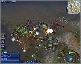 Po oczyszczeniu terenu wyrusz na którąś z trzech baz [4][5][6] , znajdujących się na północy - [Morphidzi 3] Eden | Earth 2160 - Earth 2160 - poradnik do gry