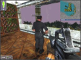 Czołgaj się wzdłuż tego muru, a następnie obok drzewa, na ganek domu Don Pedra - Główny wątek cz.4 | Główny wątek | Boiling Point Road to Hell - Boiling Point: Road to Hell - poradnik do gry