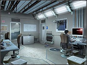 Nacisnęłam teraz niewielki czerwony przycisk obok i robot, skrzypiąc i zgrzytając, wszedł do wentylacji - [Rozdział VII] Biuro FBI cz.4 | Still Life - Still Life - poradnik do gry