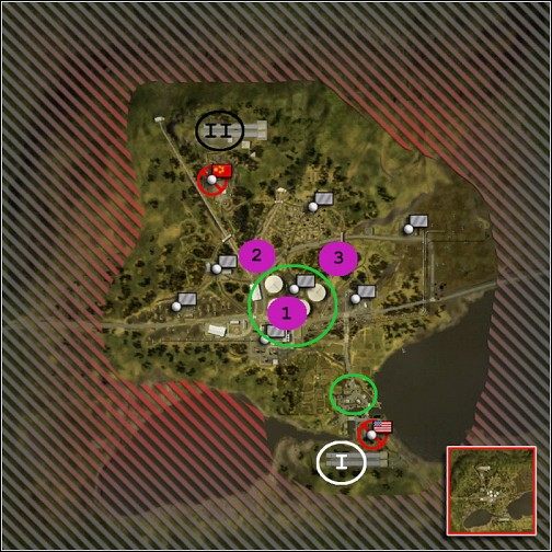 Nazwa mapy: Daqing Oilfields - Daqing Oilfields | Analiza map | Battlefield 2 - Battlefield 2 - poradnik do gry