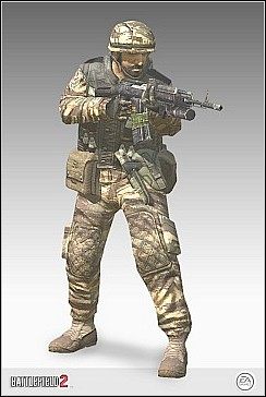 Wyposażenie - Assault (szturmowiec) | Profesje | Battlefield 2 - Battlefield 2 - poradnik do gry