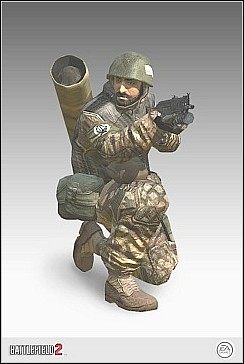 Wyposażenie - Anti-Tank (grenadier) | Profesje | Battlefield 2 - Battlefield 2 - poradnik do gry