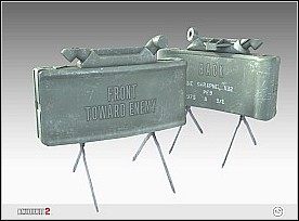 Celność:brak (wymagany bliski kontakt z przeciwnikiem) - Nóż, miny, C4, granaty | Bronie | Battlefield 2 - Battlefield 2 - poradnik do gry