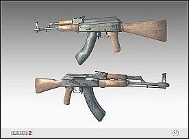 Nazwa - AK-47 - Bronie podstawowe - Medic | Bronie | Battlefield 2 - Battlefield 2 - poradnik do gry