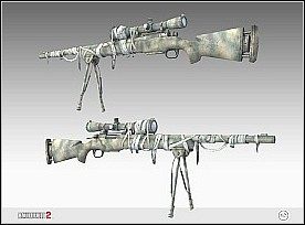 Nazwa - M24 - Bronie podstawowe - Snaiper | Bronie | Battlefield 2 - Battlefield 2 - poradnik do gry