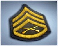 Sergeant - 25000 punktów - Bronie ukryte - Stopnie | Bronie | Battlefield 2 - Battlefield 2 - poradnik do gry