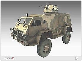 Nazwa: GAZ 39371 Vodnik - Transport na lądzie | Pojazdy | Battlefield 2 - Battlefield 2 - poradnik do gry