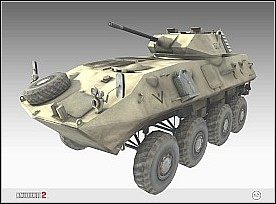 Nazwa: LAV-25 - APC | Pojazdy | Battlefield 2 - Battlefield 2 - poradnik do gry